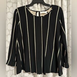 Ava Sky Striped Top